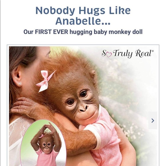 Monkey Baby Doll - Picture 4 of 5